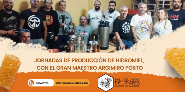 Jornadas de producción de Hidromiel con el gran maestro Argimiro Porto